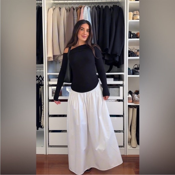 Zara White Maxi Skirt - Picture 7 of 16